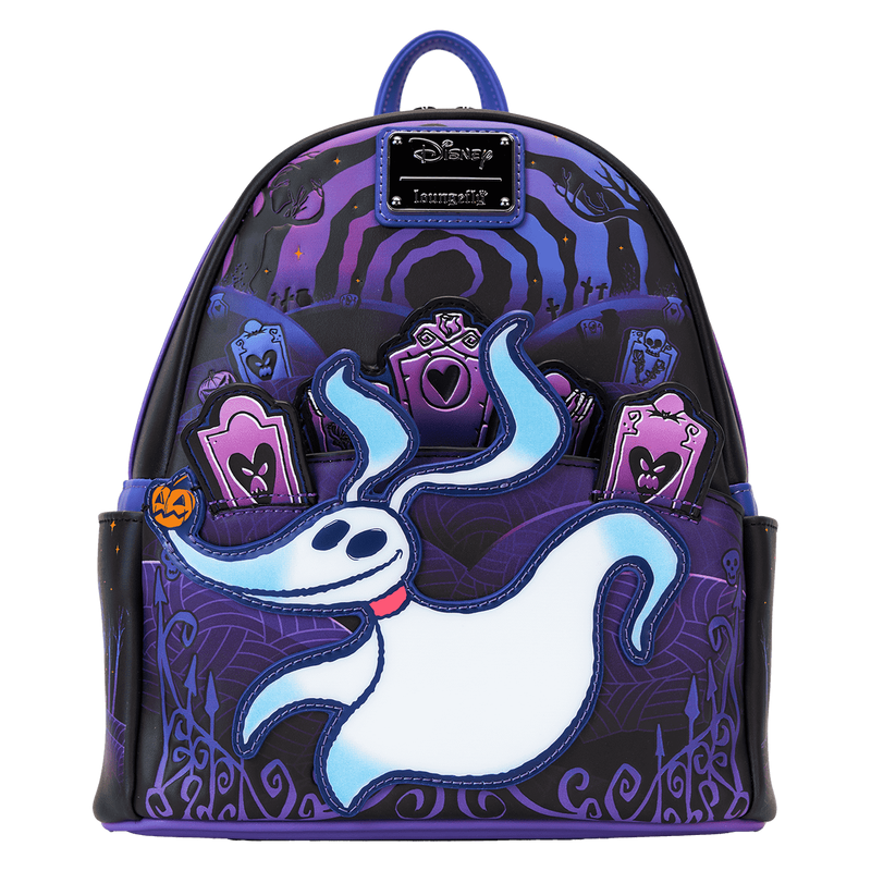 Loungefly! Leather: Disney TNBC Zero Mini Backpack - Medaid International