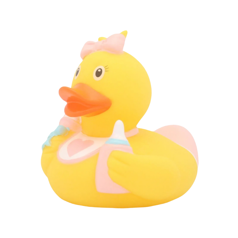 LILALU BABY GIRL DUCK PINK & YELLOW SMALL - Medaid International