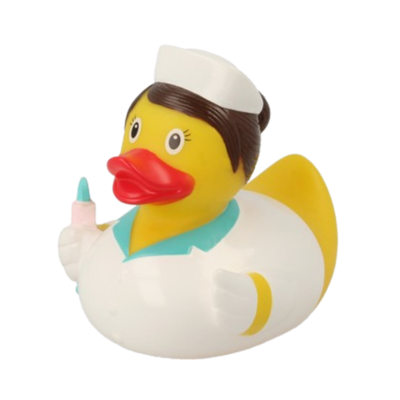 LILALU NURSE DUCK WHITE SMALL - Medaid International
