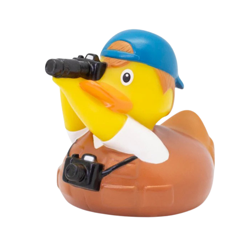 LILALU PHOTOGRAPHER RUBBER DUCK - SMALL - Medaid International