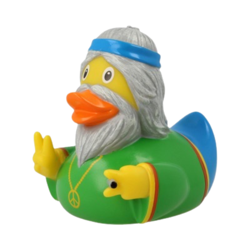 LILALU HIPPIE MALE RUBBER RUBBER DUCK - Medaid International