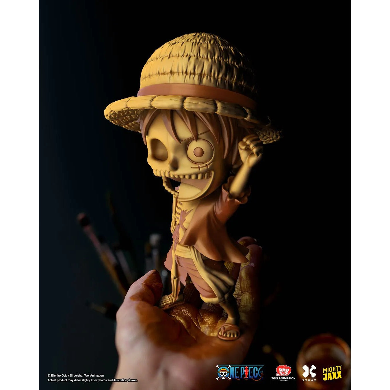 One Piece Luffy Treasure Gold XXRAY PLUS By MIGHTY JAXX - Medaid International