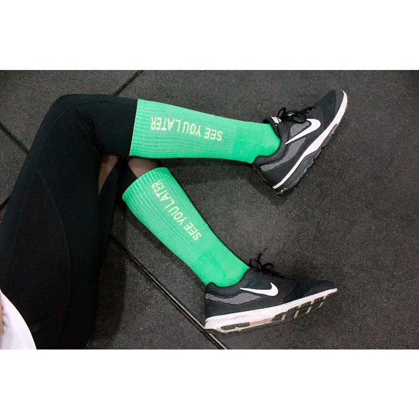 See You Later Alligator Socks (Long) - Size 36-40 - Medaid International