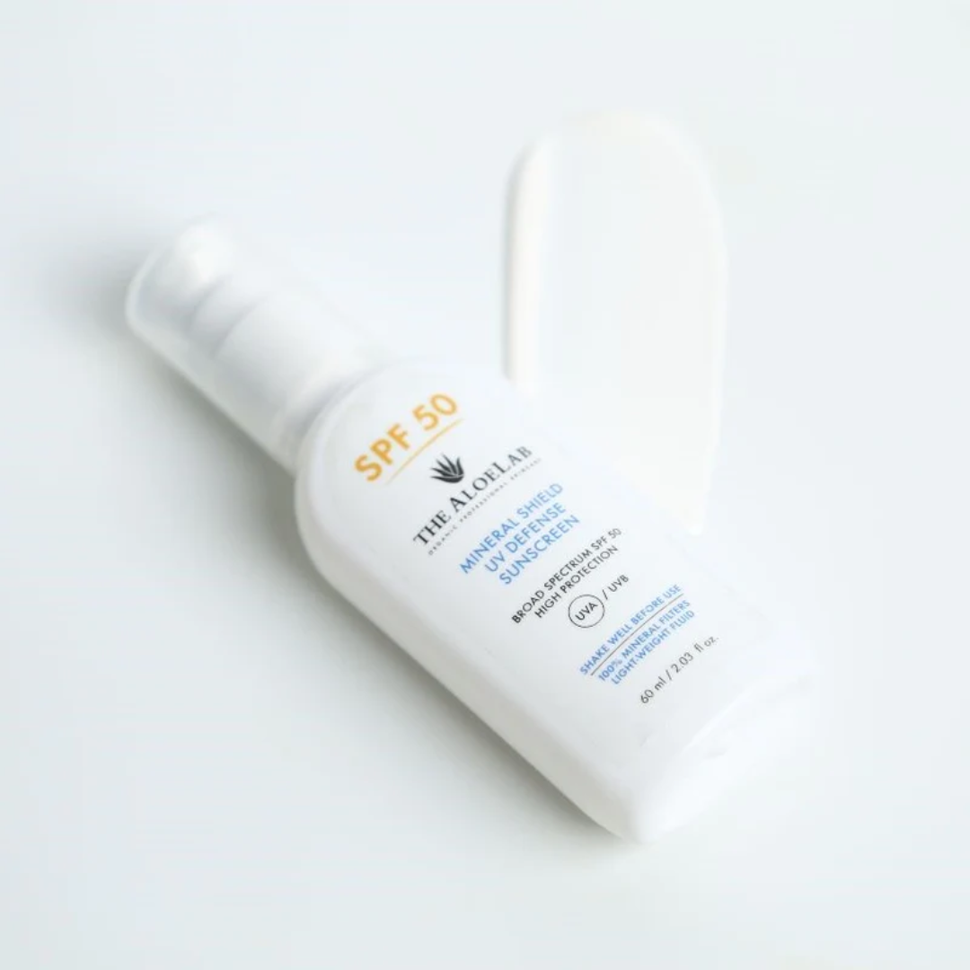 The Aloelab Mineral Shield Uv Defense Sunscreen Spf 50 60ml - Medaid International