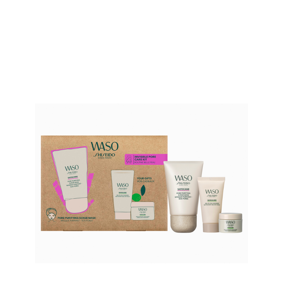 Shiseido Waso Invisible Pore Purifying Kit - Medaid International