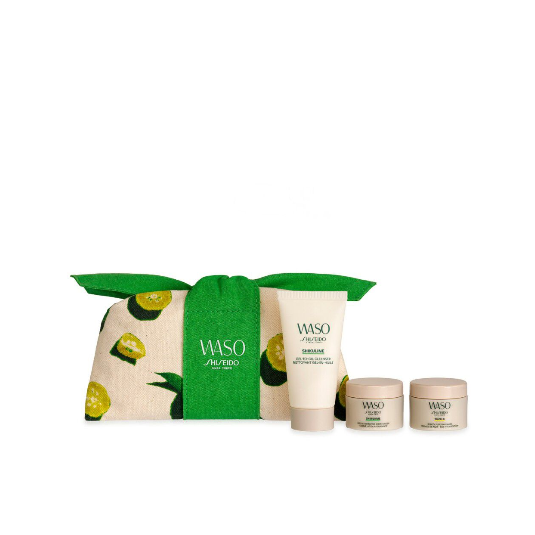 Shiseido Waso Moisture Charge Gel To Oil Kit - Medaid