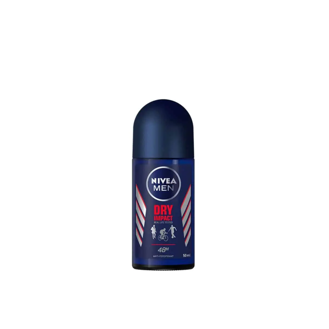 Nivea Men Dry Impact Roll-On Deodorant 50ml - Medaid International