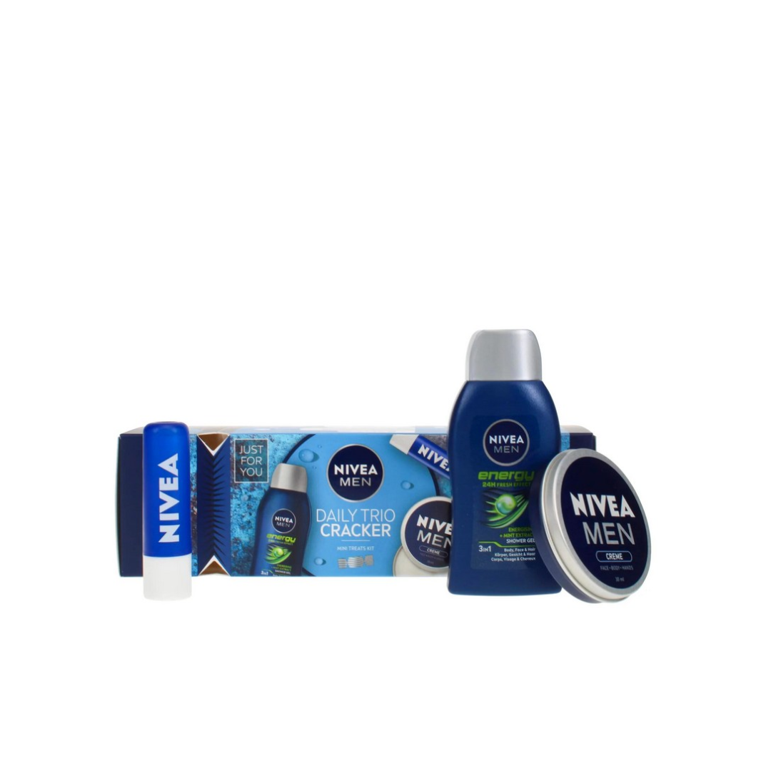 Nivea Daily Trio Cracker Men Mini Set - Medaid International