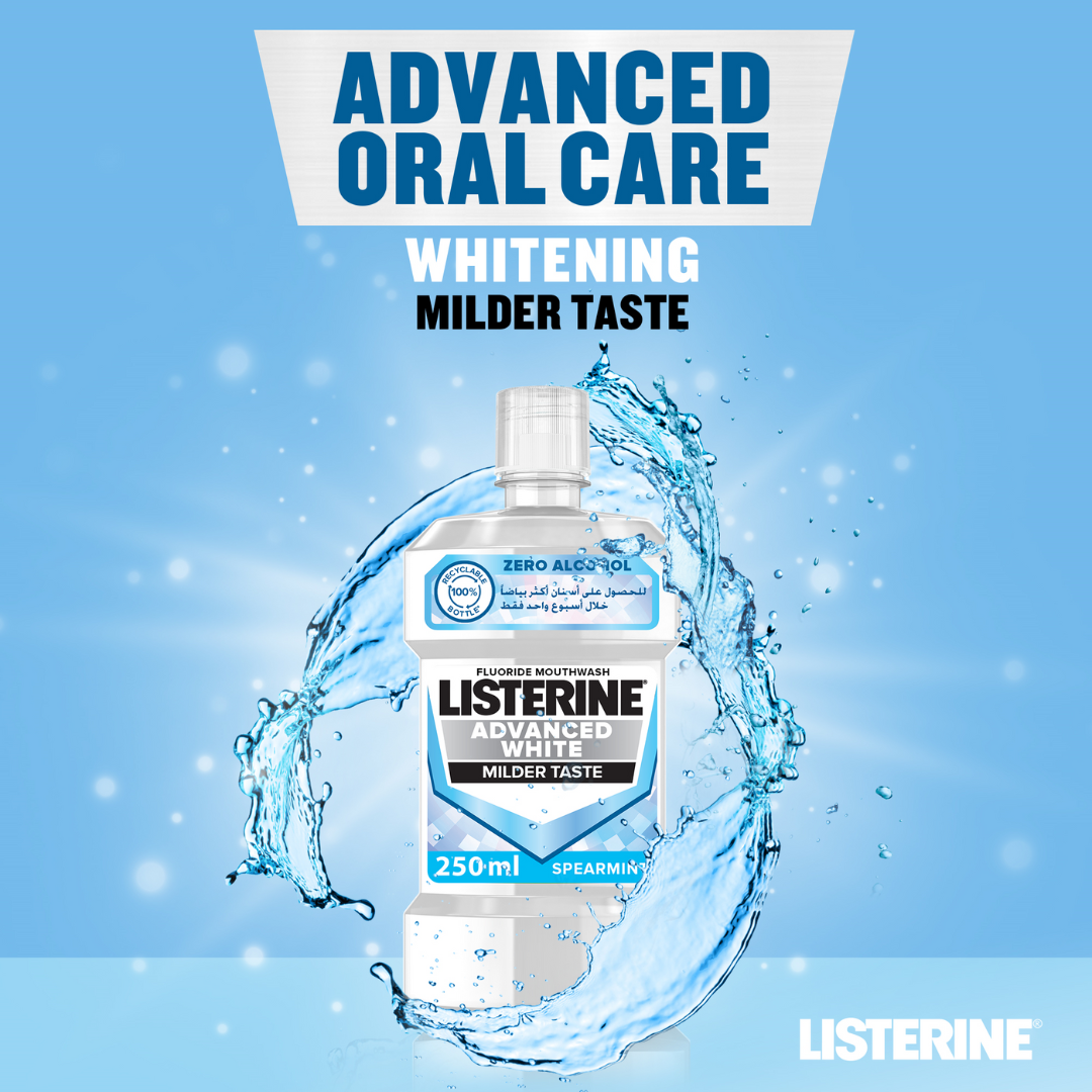Listerine Advanced Whitening Mouthwash - Medaid