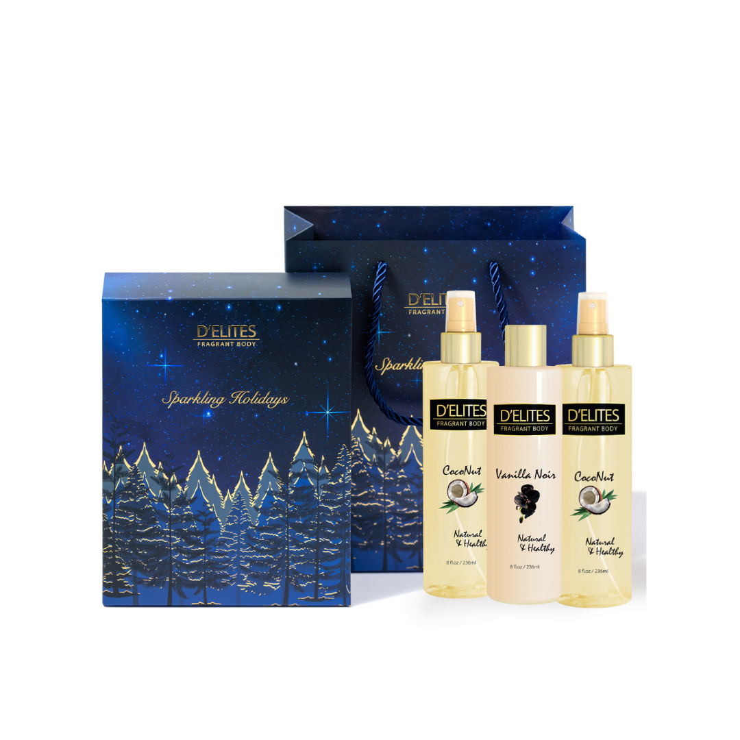 D'elites Buy 2 Body Splash Get 1 Body Lotion Holiday Set - Medaid International