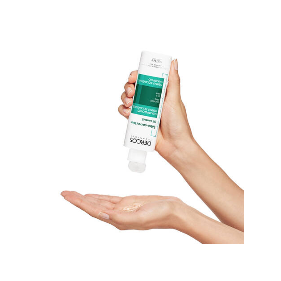 Vichy Dercos Oil Correct Shampoo For Oily Hair 200ml - Medaid