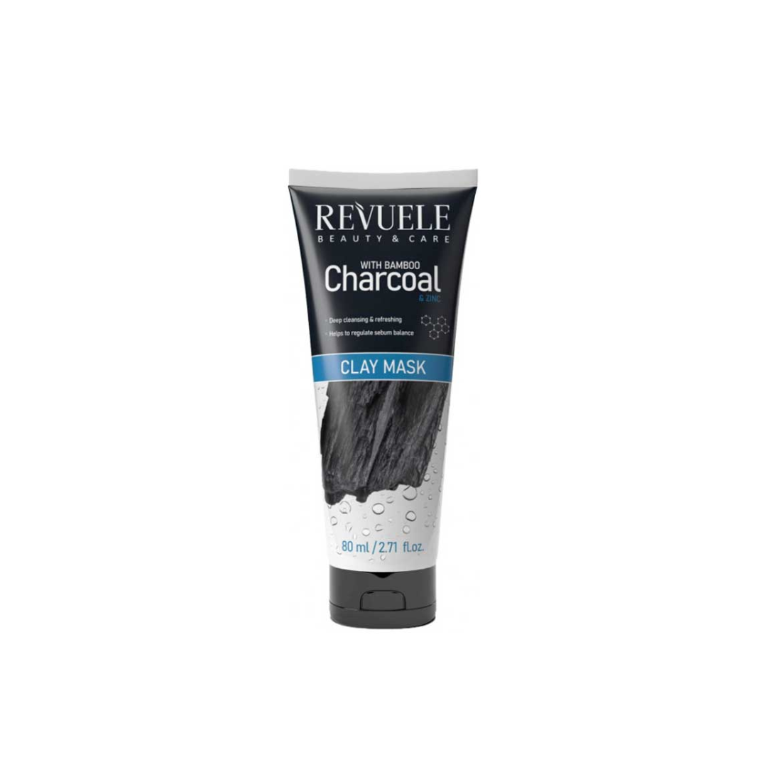 Revuele Clay Mask With Bamboo Charcoal 80ml - Medaid International