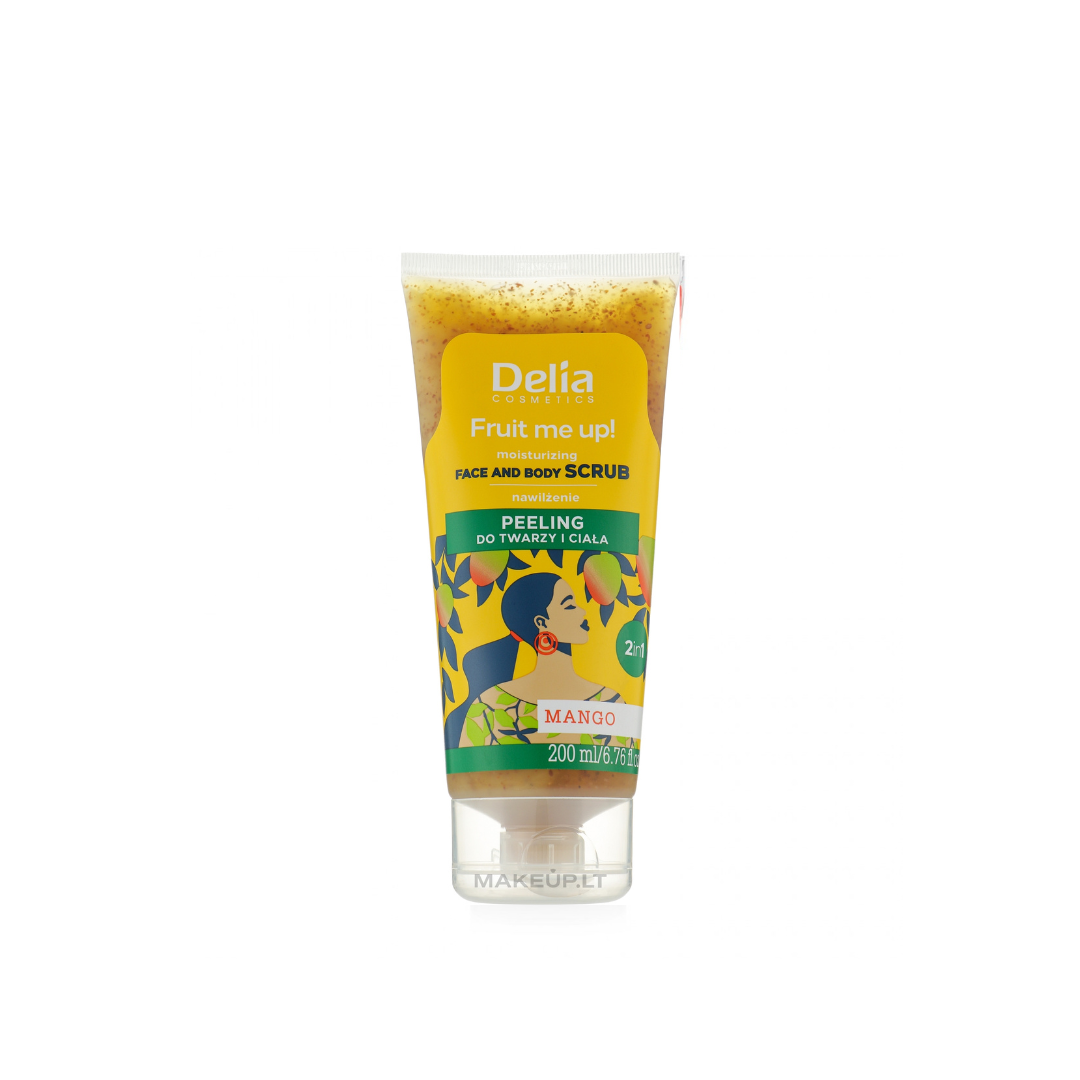 Delia Mango Face And Body Scrub 200ml - Medaid
