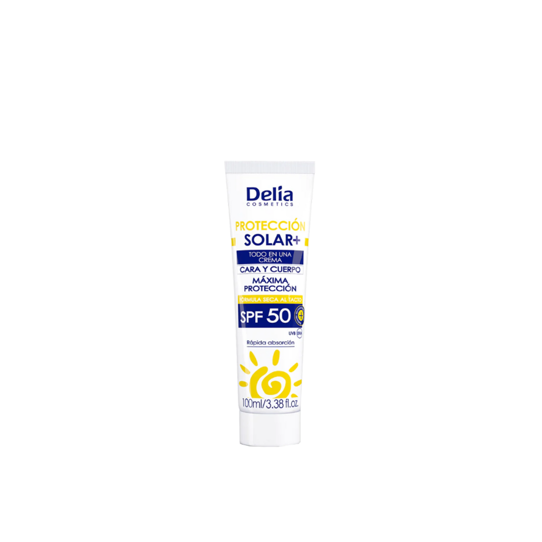 Delia Sun Protection Face Cream SPF 50 100ml - Medaid