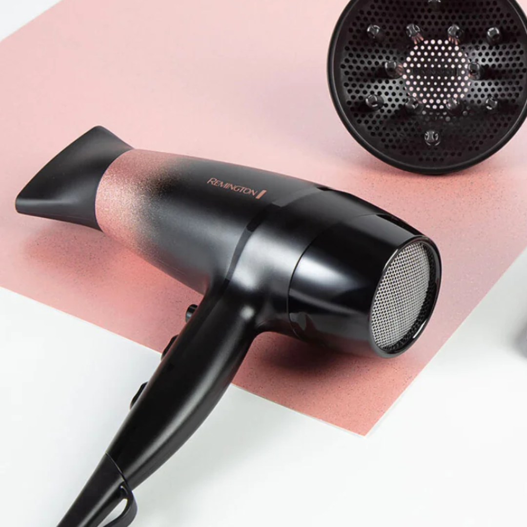 Remington D5305 Rose Shimmer Hair Dryer - Medaid International