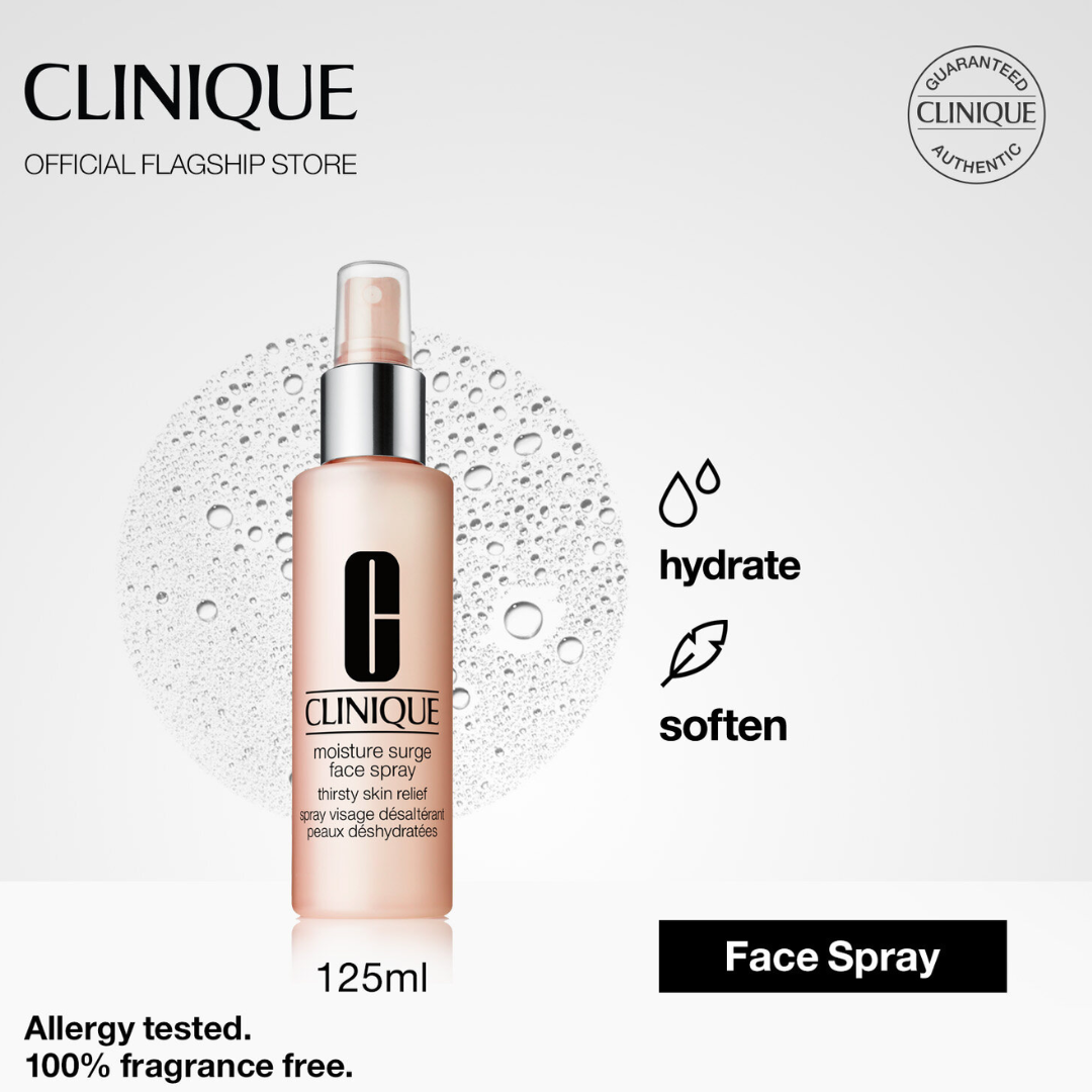 Clinique Moisture Surge Face Spray Thirsty Skin Relief - Medaid