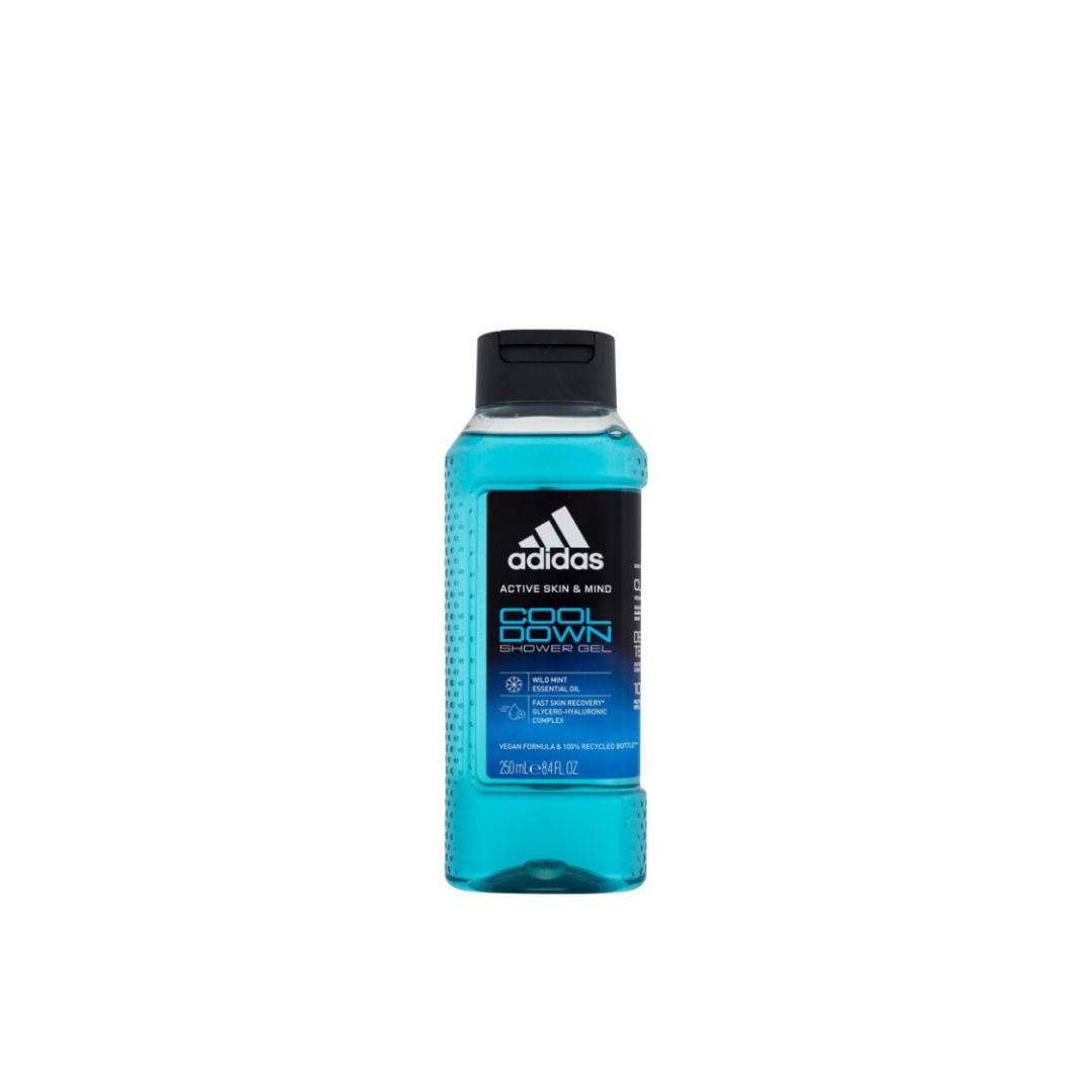 Adidas Active Skin & Mind Cool Down Shower Gel For Men 250ml - Medaid