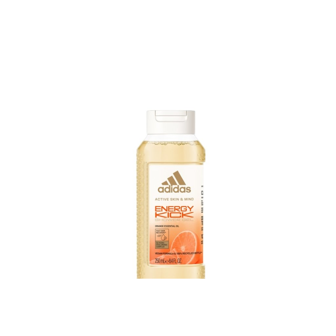 Adidas Active Skin & Mind Energy Kick Shower Gel 250ml For Women - Medaid