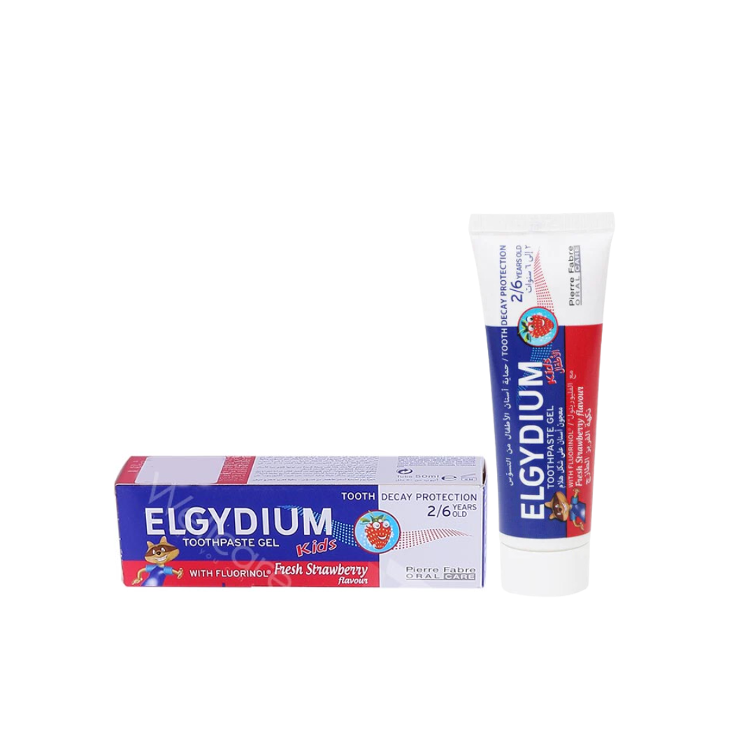 Elgydium Kids Fresh Strawberry Toothpaste 50ml - Medaid International