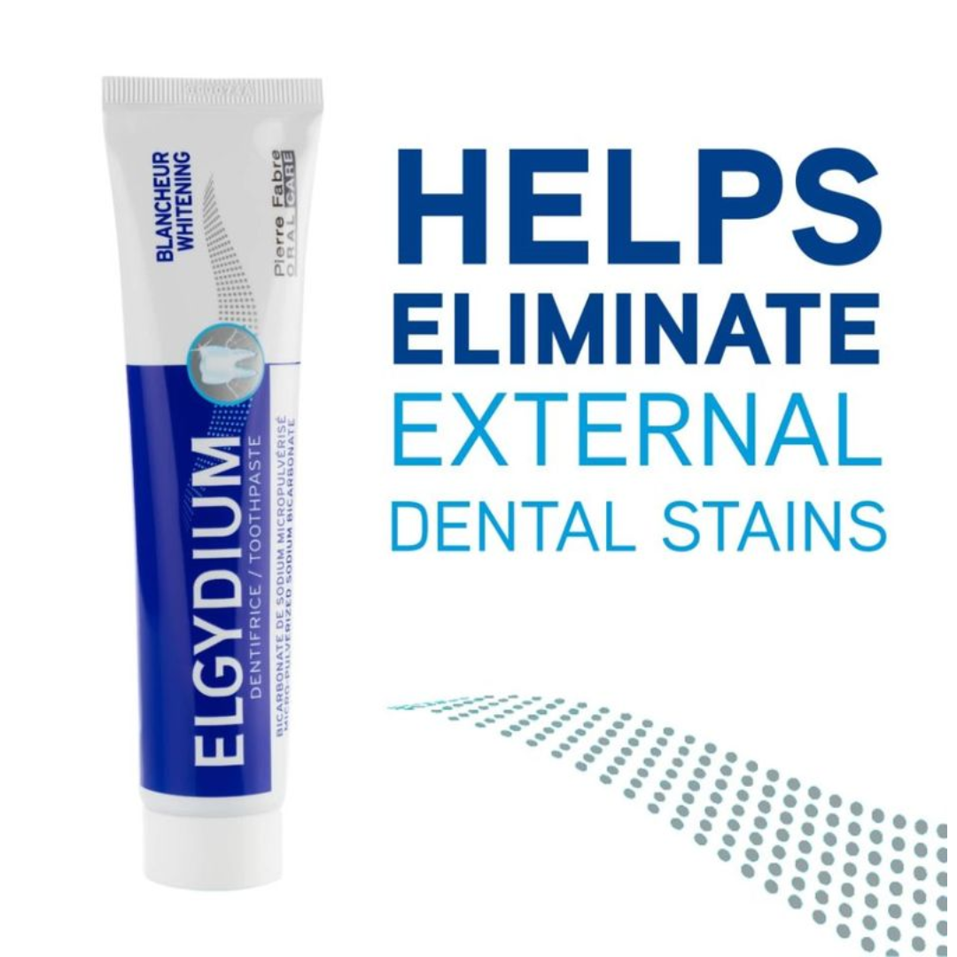 Elgydium Whitening Toothpaste 75ml - Medaid International