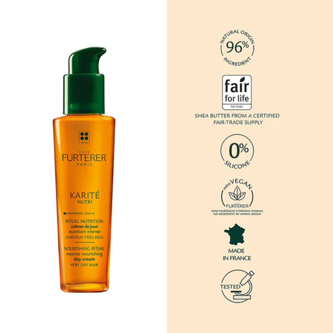 Rene Furterer Karite Nutri Intense Hair Nourishing Day Cream 100ml - Medaid International