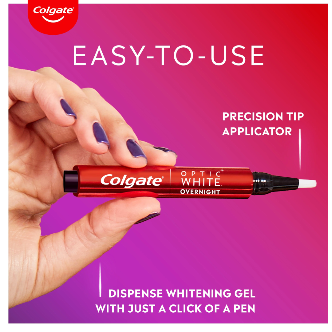 Colgate Optic White Overnight Teeth Whitening Pen - Medaid