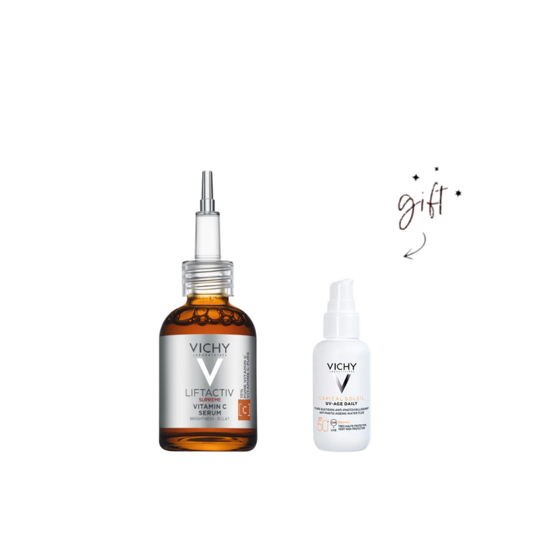 Vichy Liftactiv Vitamin C Serum Bundle + Gift - Medaid International