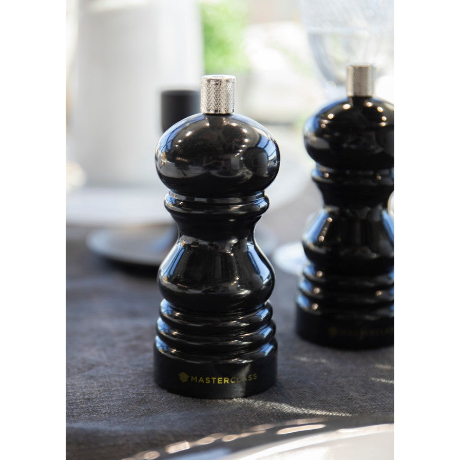 MasterClass Salt or Pepper Mill (12cm) - Black - Medaid International