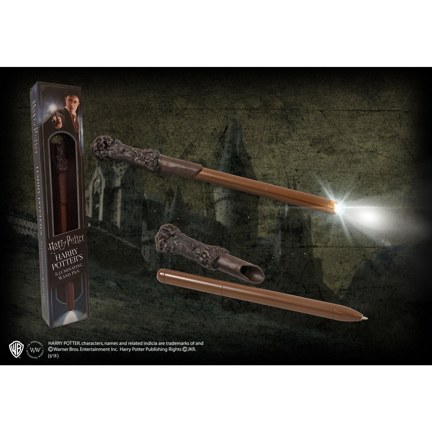 Noble: Harry Potter - Harry Potter Illuminating Wand Pen - Medaid International