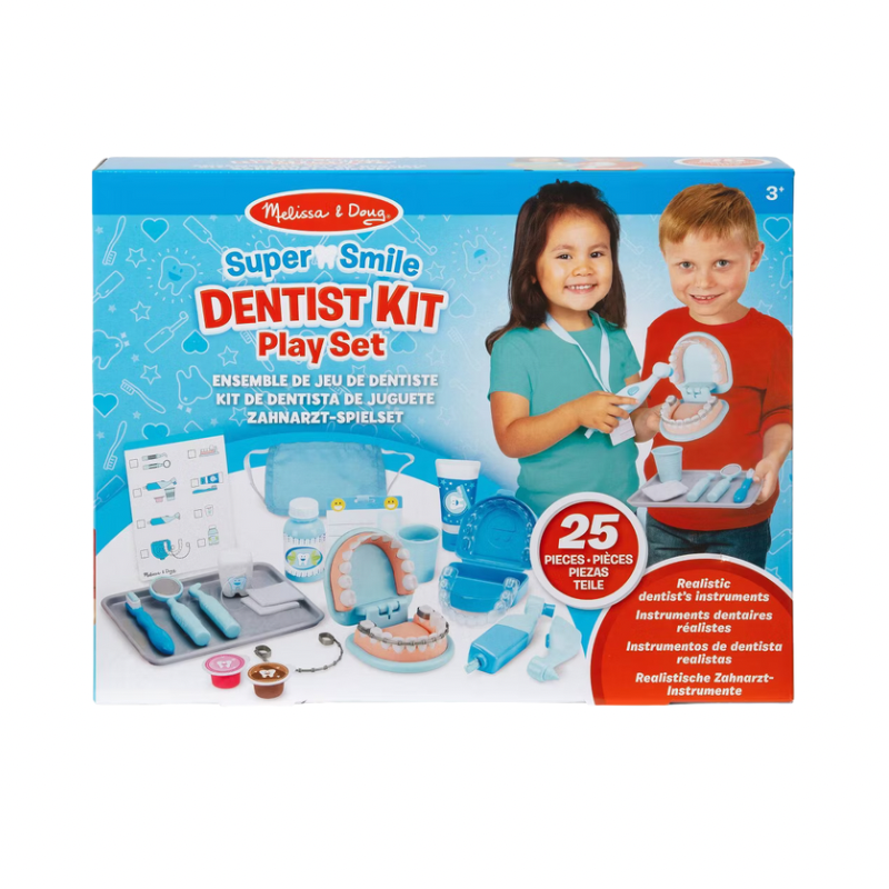 Melissa and Doug Super Smile Dentist Play Set - Medaid International
