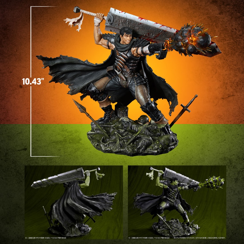 Berserk Guts (Black Swordsman Ver.) 1/7 Scale Figure By Medicos Entertainment - Medaid International