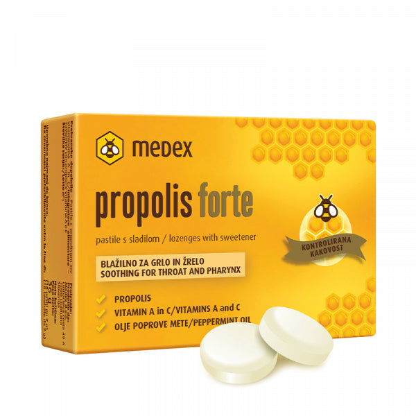 Medex Propolis Forte 18's Lozenges - Medaid International