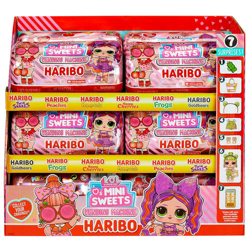 LOL Surprise Loves Mini Sweets X Haribo Vending Machine asst By MGA - Medaid International