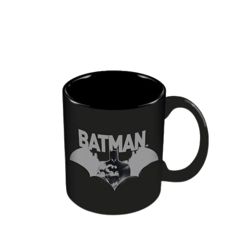 DC COMICS - BATMAN EMBLEM (BLACK MUG) By Pyramid - Medaid International