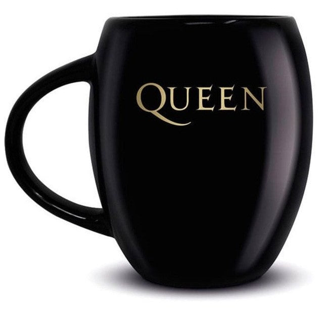 QUEEN (GOLD CREST) OVAL MUG By Pyramid - Medaid International