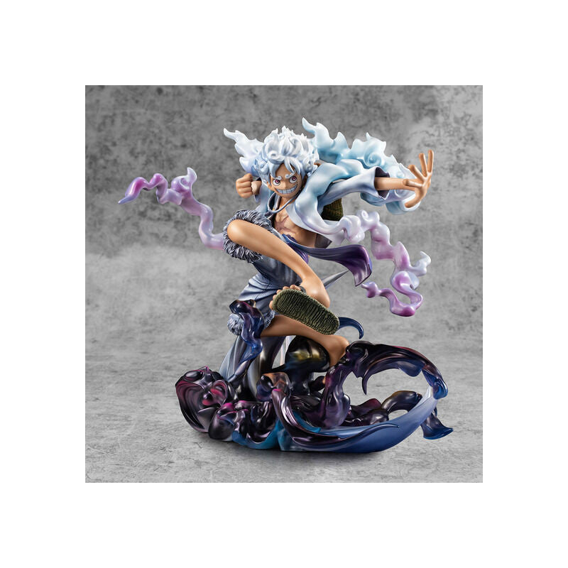One Piece Monkey D. Luffy 5th Gear "Luffy Nika" Portrait Of Pirates Maximum Statue By Megahouse - Medaid International