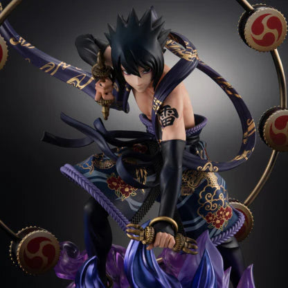 NARUTO-Shippuden-Sasuke Uchiha Thunder God Precious G.E.M.series Figure By MegaHouse - Medaid International