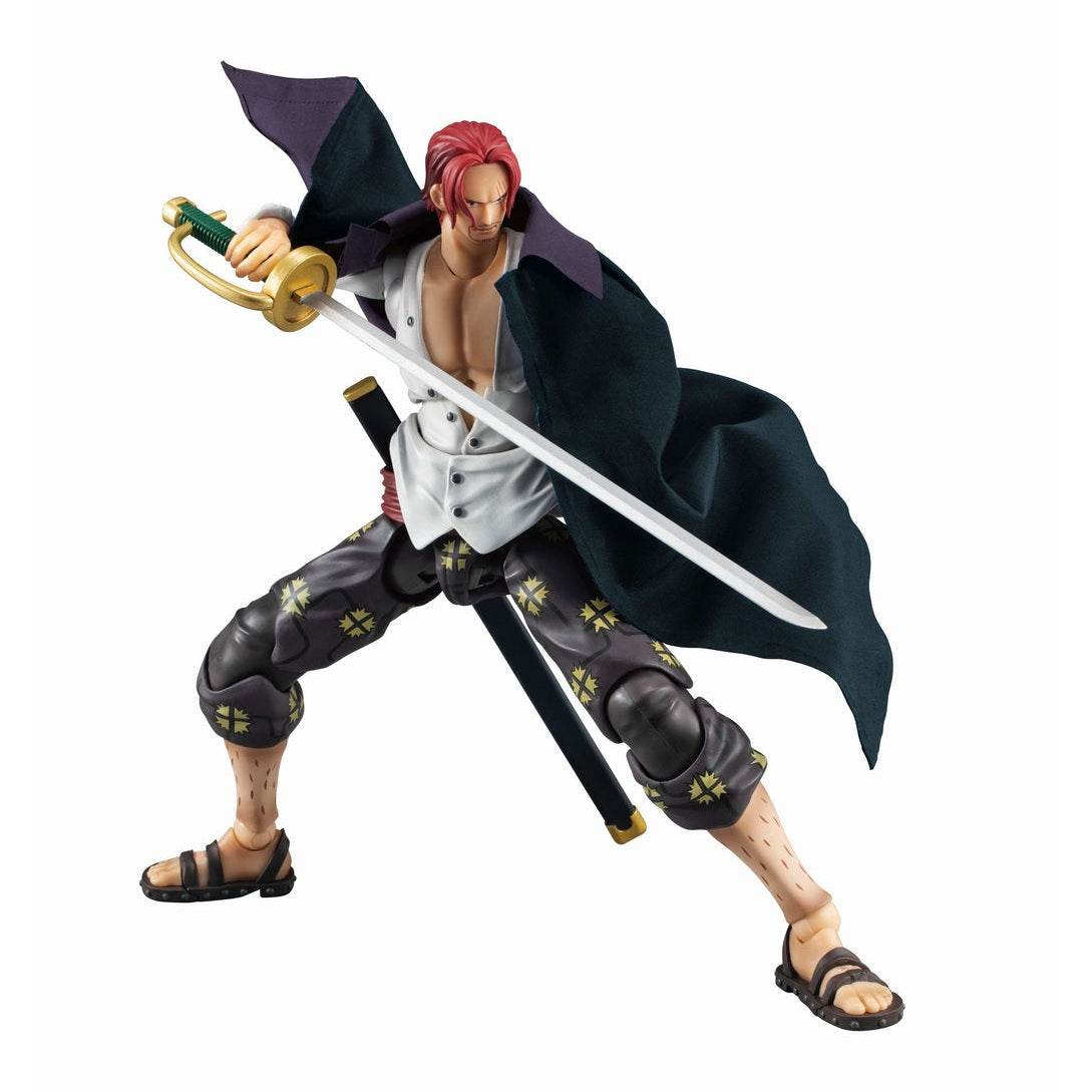 ONE PIECE Red-haired Shanks ver.1.5 Variable Action Heroes By MegaHouse - Medaid International