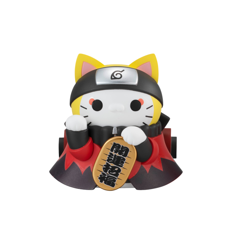 Naruto: Shippuden Nyaruto! Mega Cat Project Beckoning Fortune Cats (Naruto & Friends Ver.) Box of 6 Random Figures By Megahouse - Medaid International