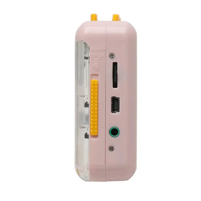 JO9 CASSETTE PLAYER (CLEAR SUPER USB) - PINK By MJI - Medaid International