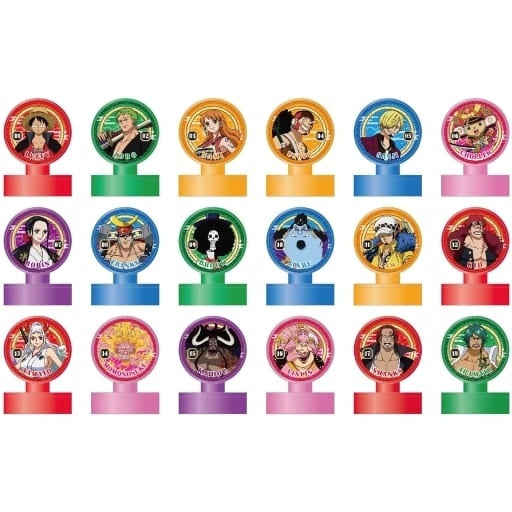 ONCE PIECE STAMP COLLECTION By Bandai - Medaid International