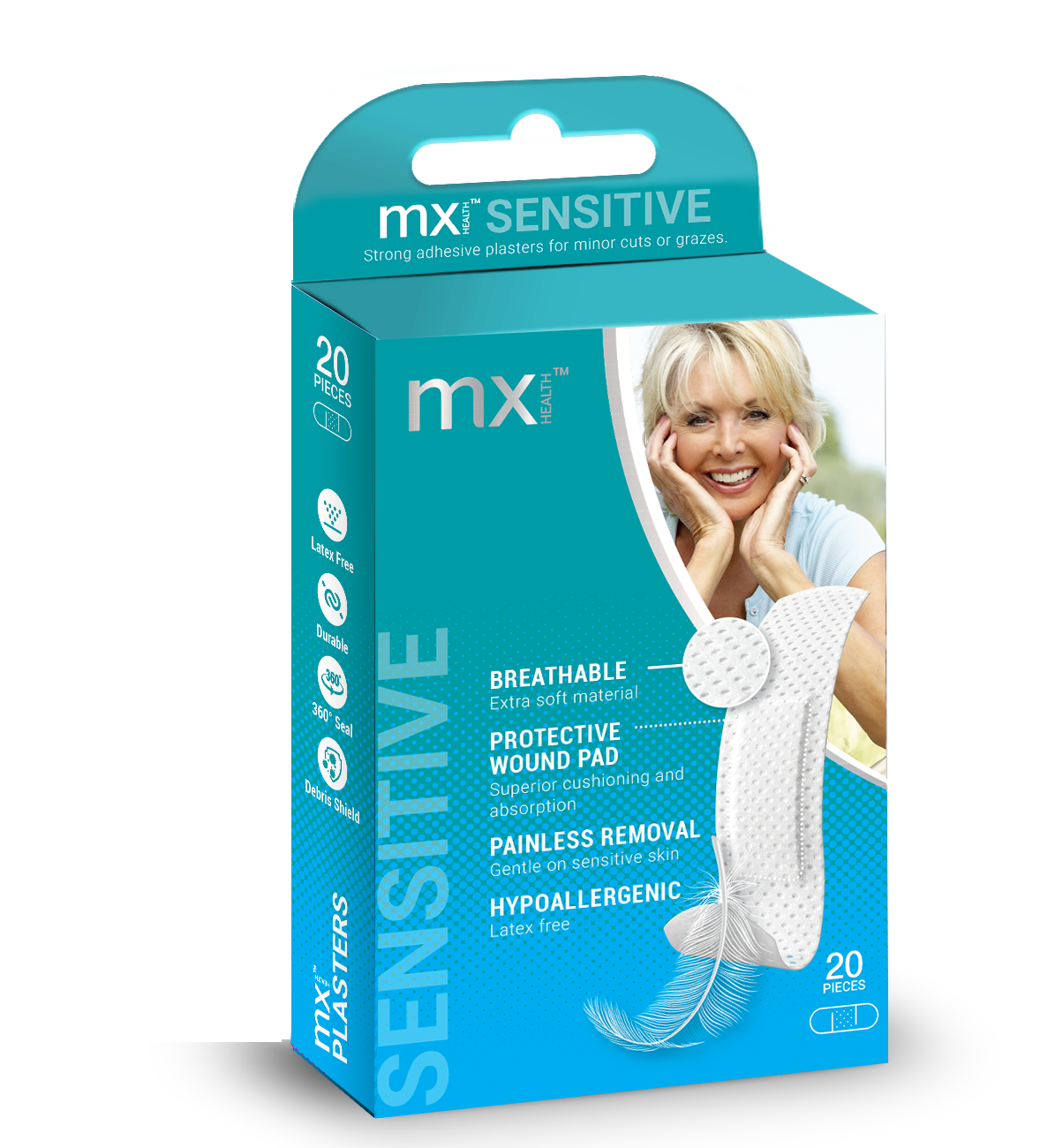 Medinox Mx76107 Sensitive Plaster 20S - Medaid