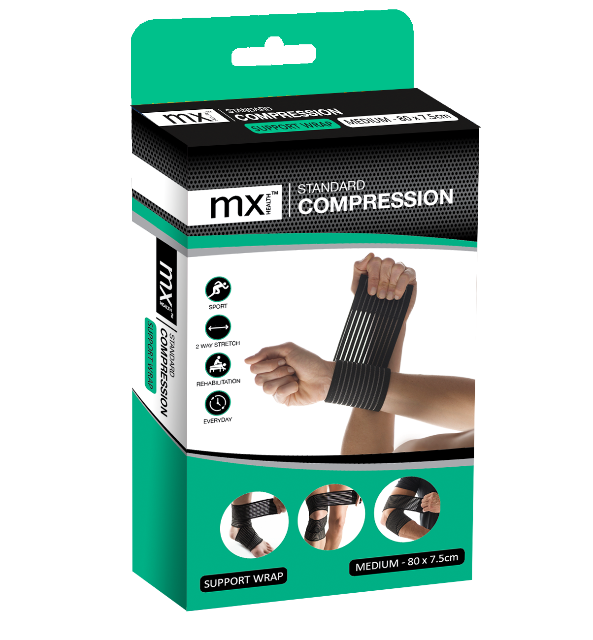 Medinox Mx76123 Standerd Compression Support Wrap - Medaid