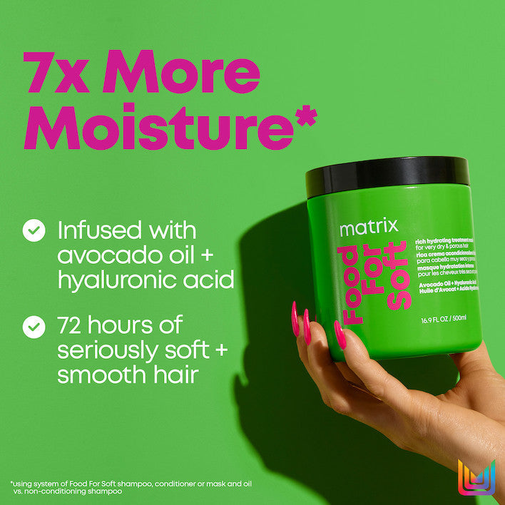buy-matrix-total-results-food-for-soft-rich-hydrating-treatment-mask-500ml-lebanon - Medaid