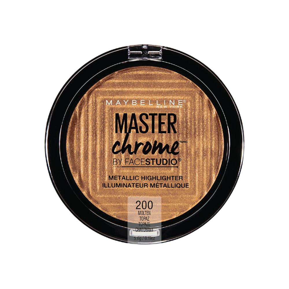 Maybelline Face Studio Chrome Metallic Highlighter Makeup - Medaid International