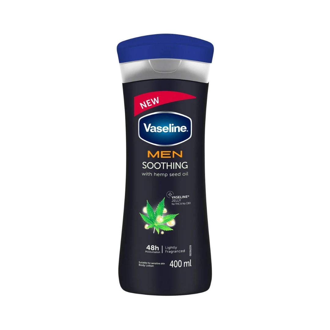 Vaseline Men Lotion Soothing 400ml - Medaid International