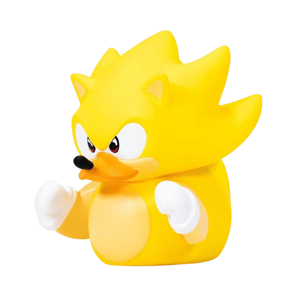 Sonic Super Sonic Rubber Duck By TUBBZ - Medaid International