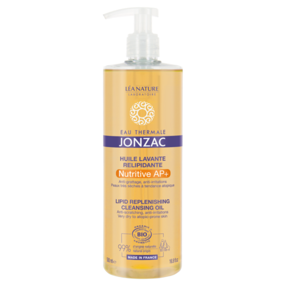 Jonzac Nutritiva AP+ Lipid Replenishing Cleansing OIl - 500 ml - Medaid International