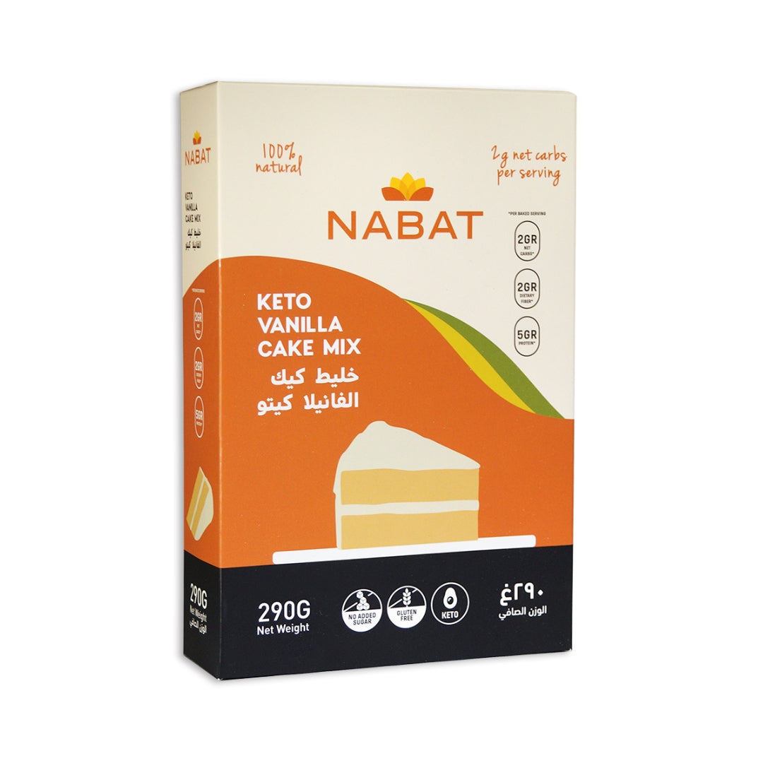 Natural Keto Vanilla Cake Mix - Medaid International