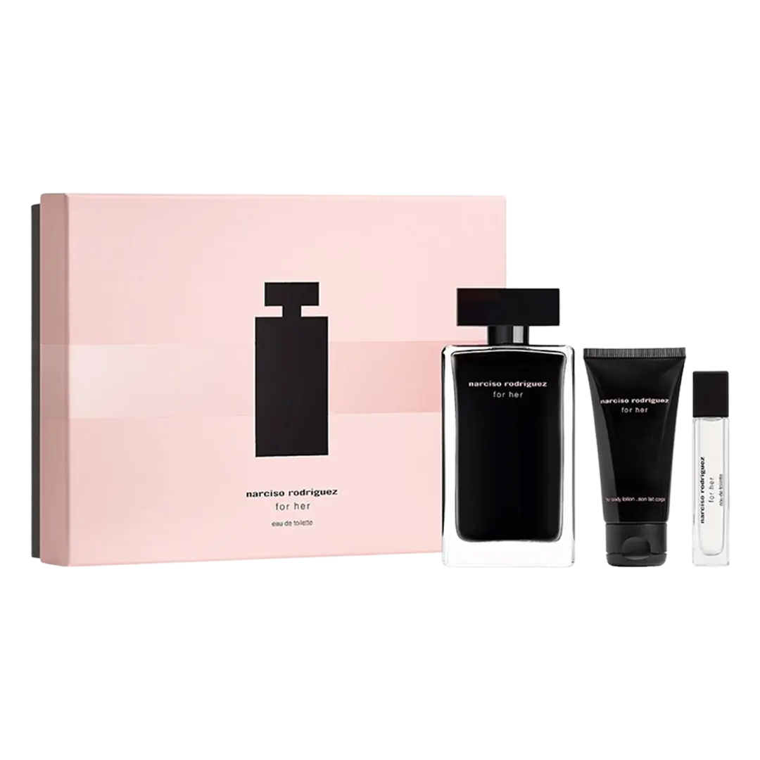 Narciso Rodriguez For Her Eau De Toilette Women's Gift Set - Medaid